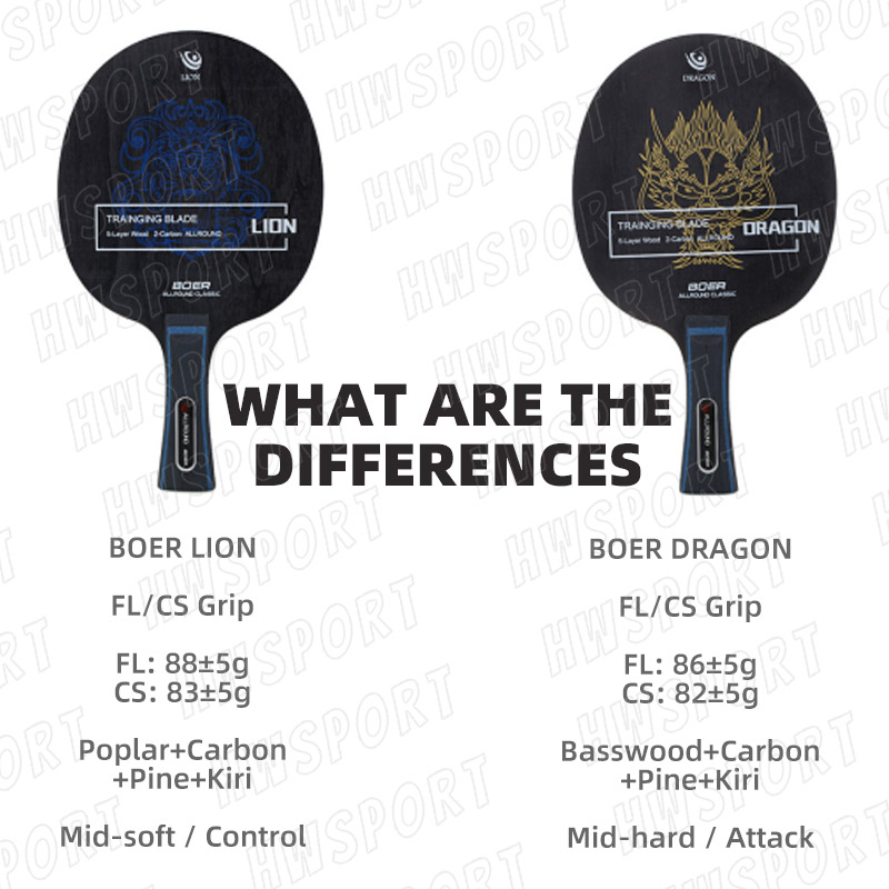 BOER LION DRAGON Table Tennis  - Table Tennis Zhang Jike 评论和价格