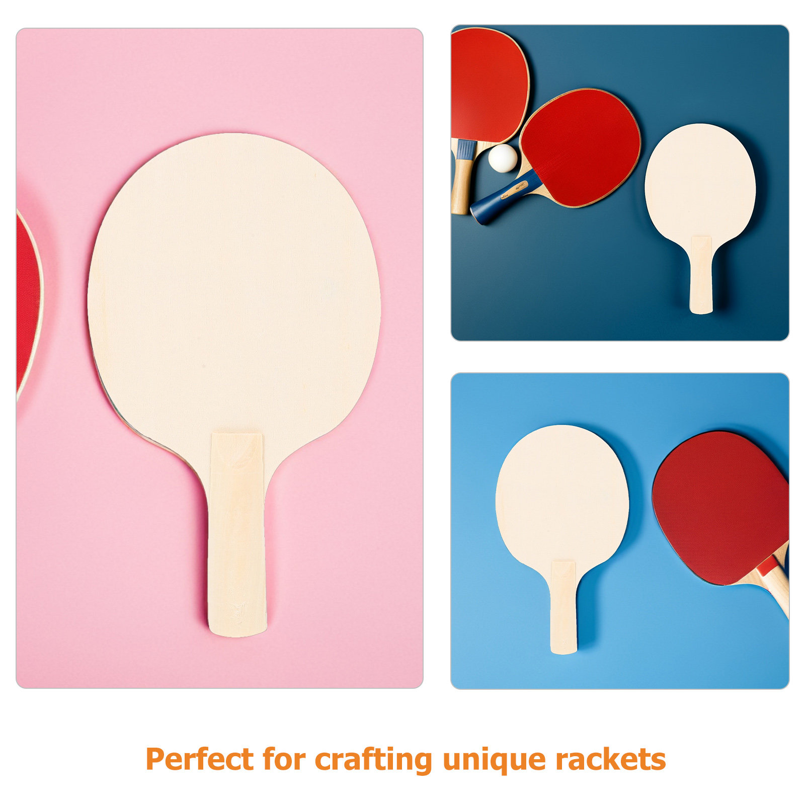 12Pcs DIY Table Tennis Paddle  - Table Tennis Racket 评论和价格